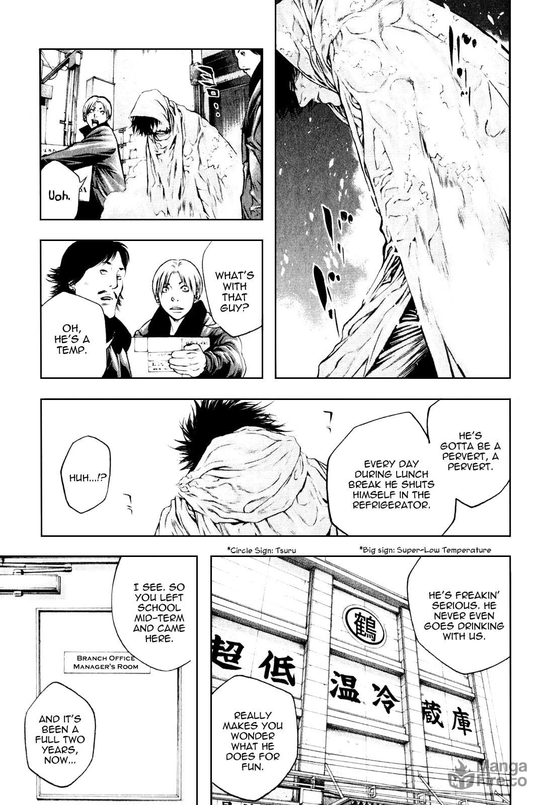 The Climber (Kokou no Hito) Manga Chapter 33 page 6 - Some Years Quietly Flow scene
