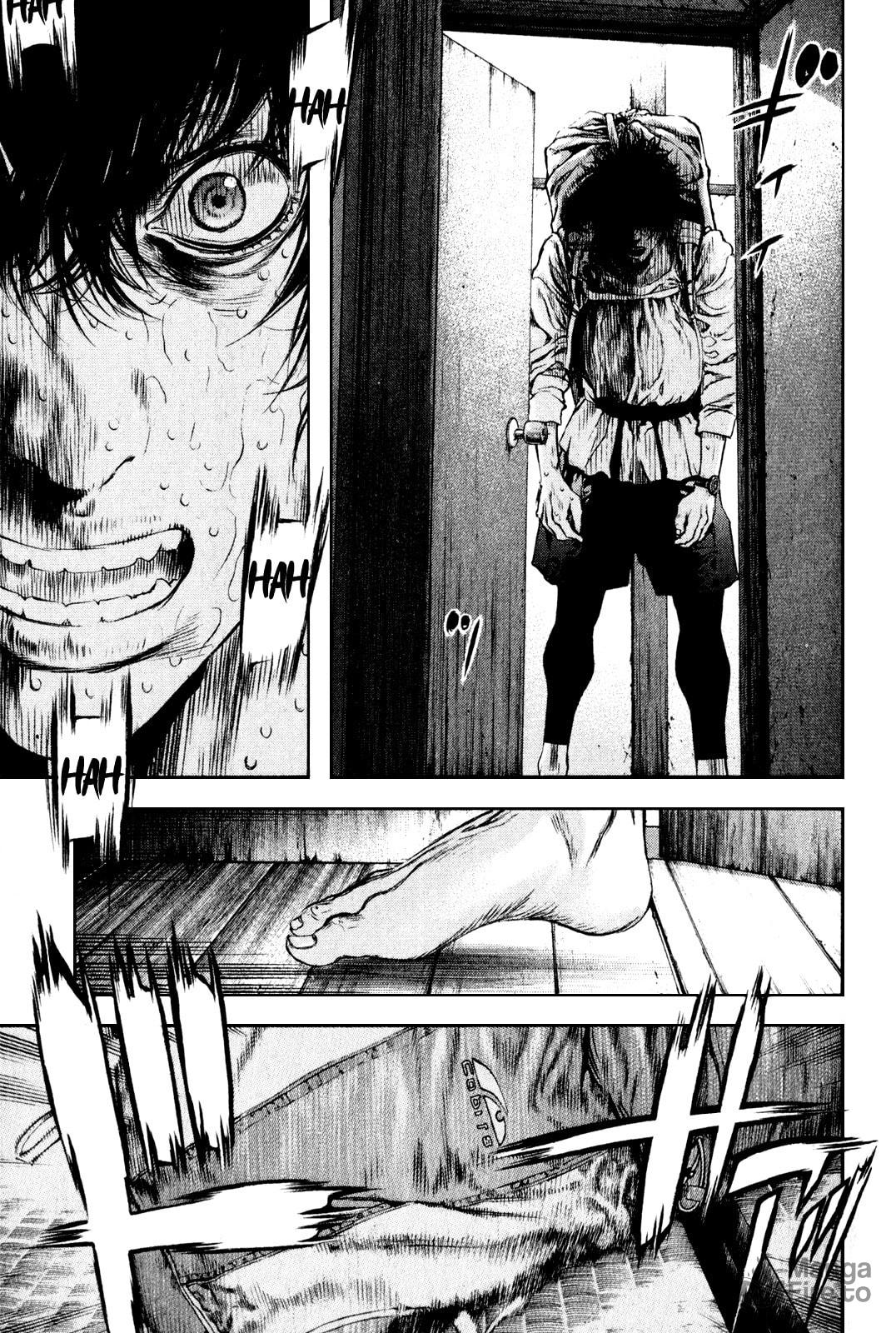 The Climber (Kokou no Hito) Manga Chapter 34 page 12 - Walking Load scene