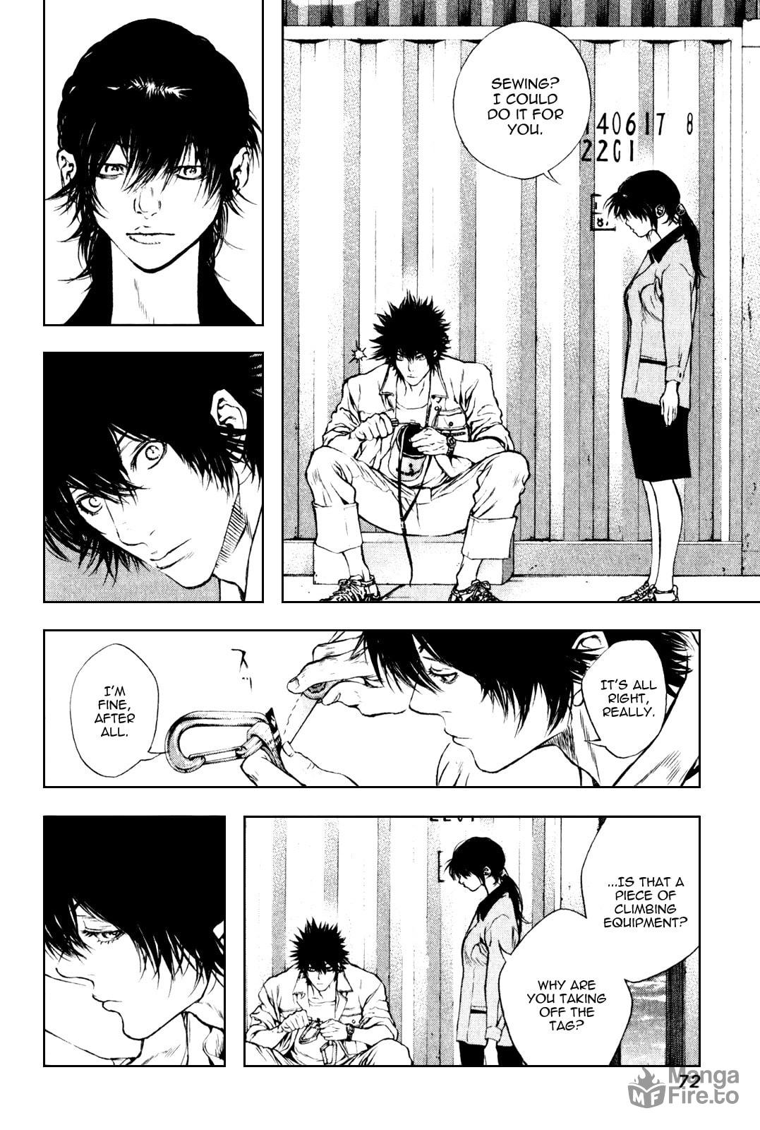 The Climber (Kokou no Hito) Manga Chapter 35 page 10 - What to Avoid scene