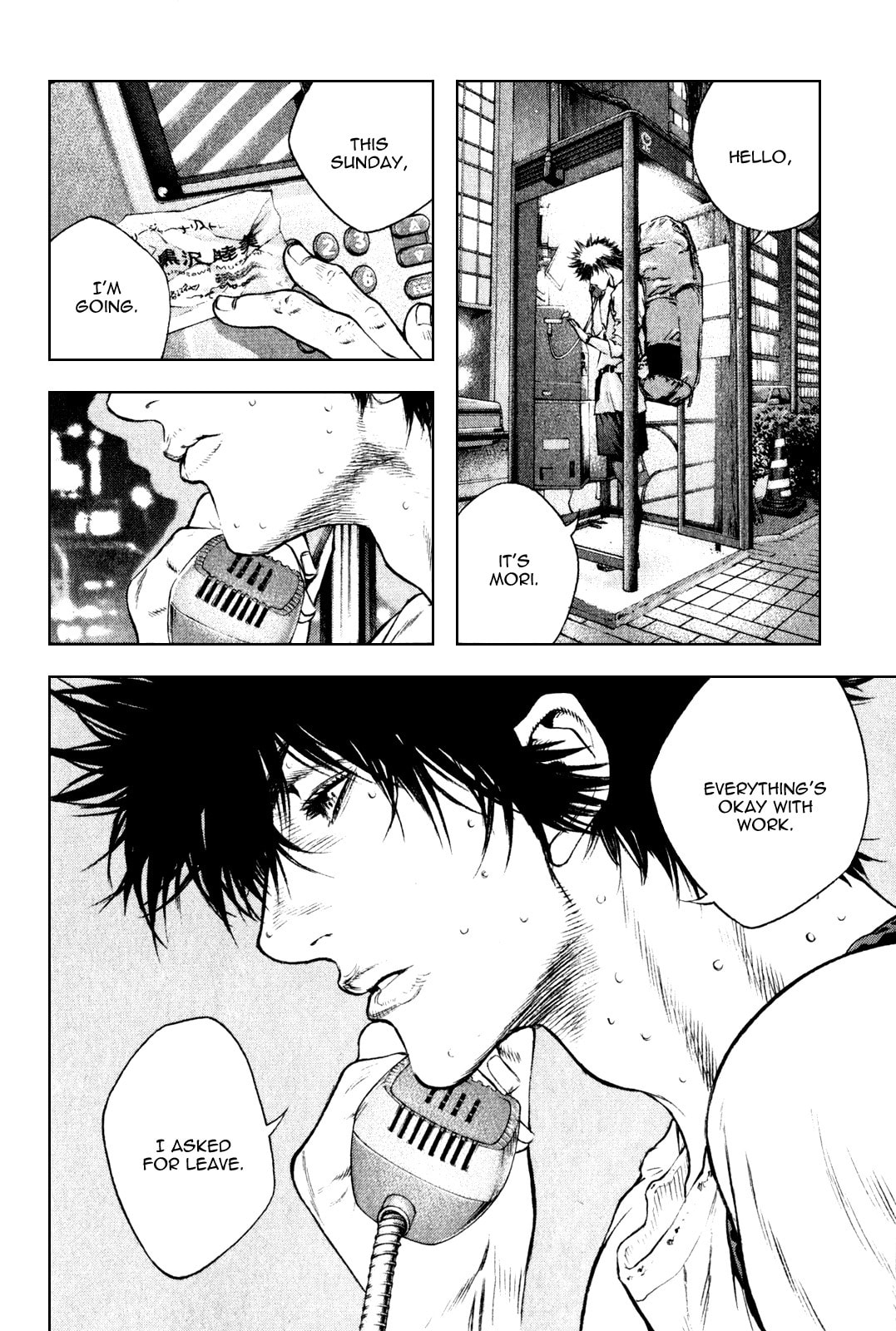 The Climber (Kokou no Hito) Manga Chapter 35 page 17 - What to Avoid scene