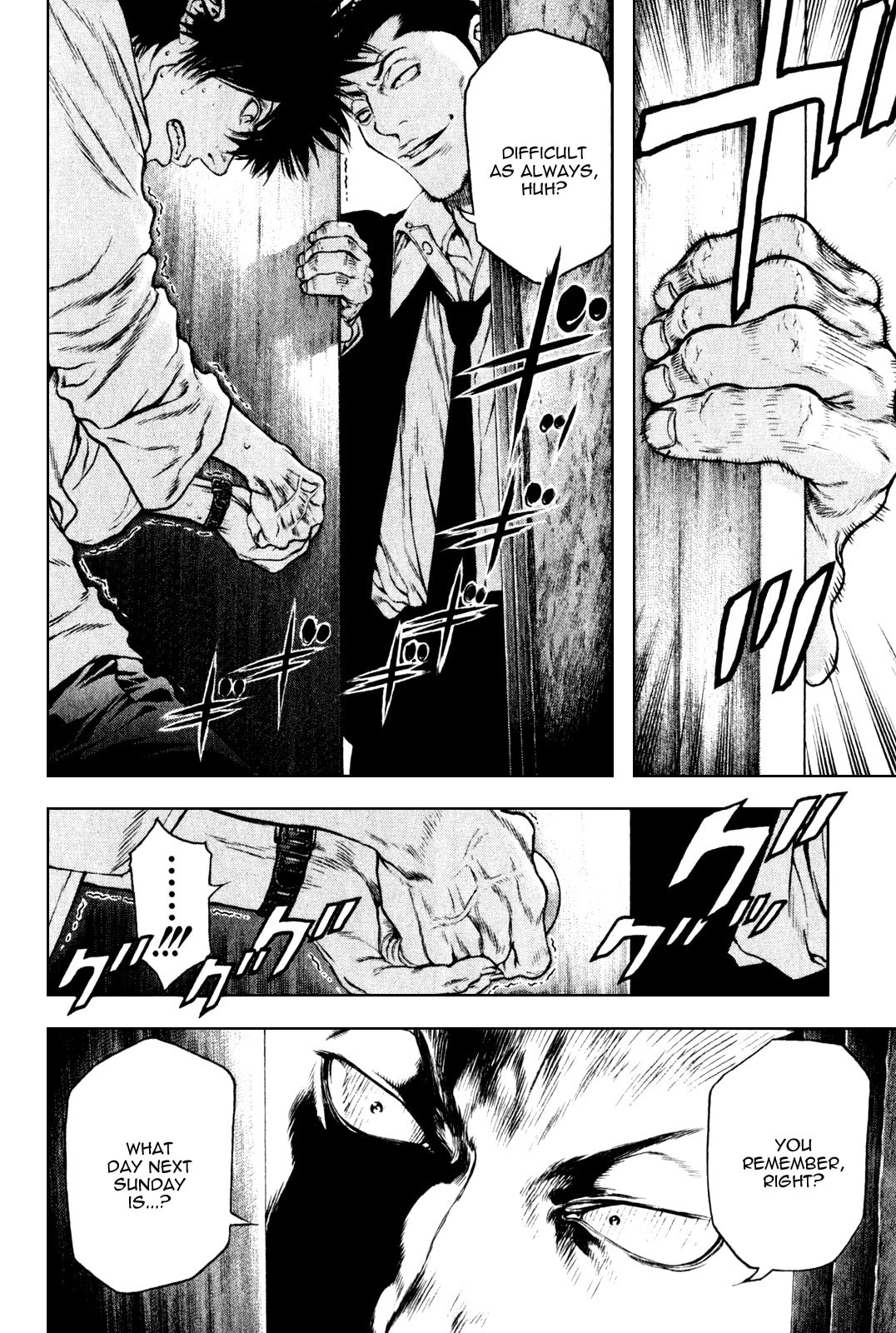 The Climber (Kokou no Hito) Manga Chapter 35 page 2 - What to Avoid scene