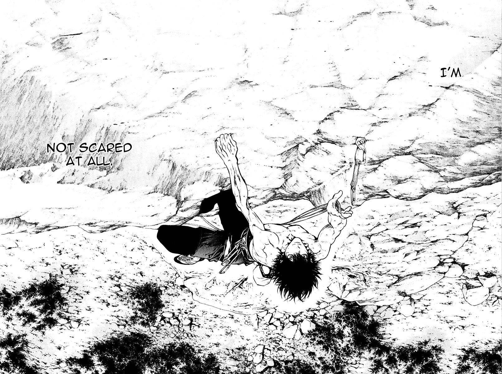 The Climber (Kokou no Hito) Manga Chapter 36 page 12 - Memorial Mountain scene