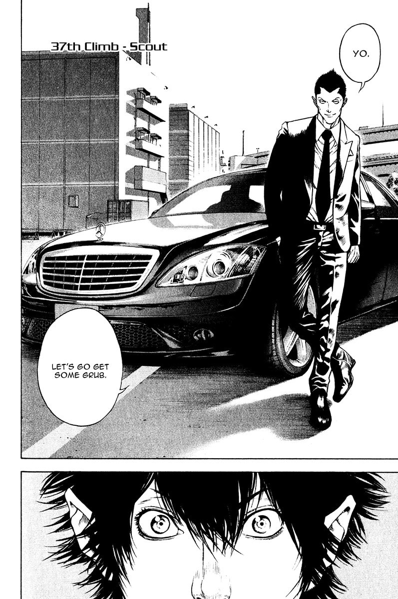 The Climber (Kokou no Hito) Manga Chapter 37 page 2 - Scout scene