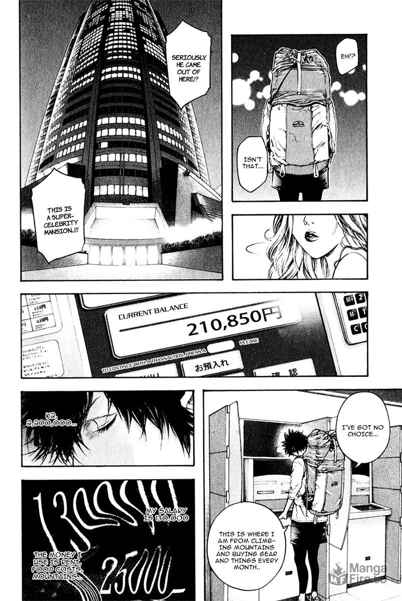 The Climber (Kokou no Hito) Manga Chapter 39 page 10 - Cost scene