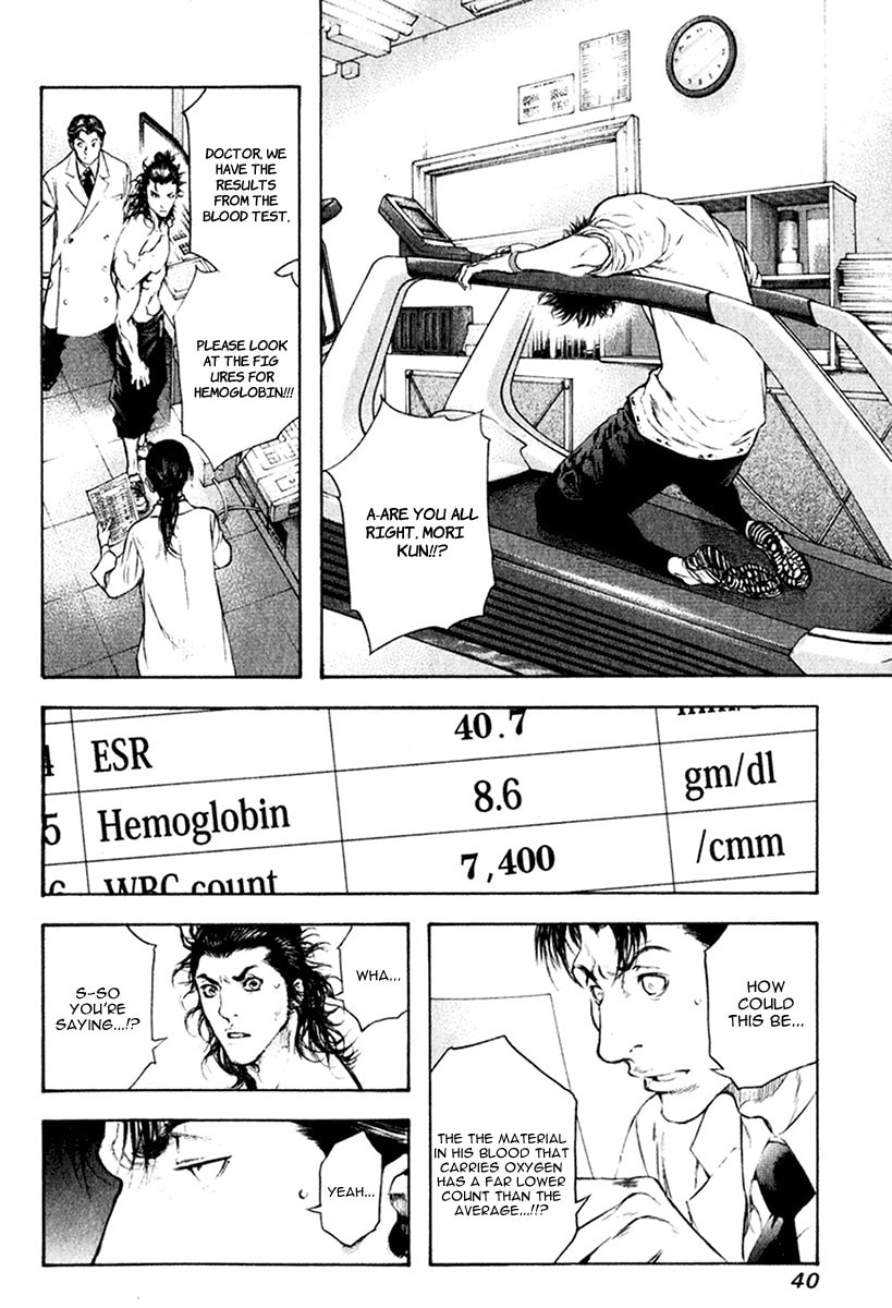 The Climber (Kokou no Hito) Manga Chapter 44 page 18 - Test for Extreme Altitudes scene