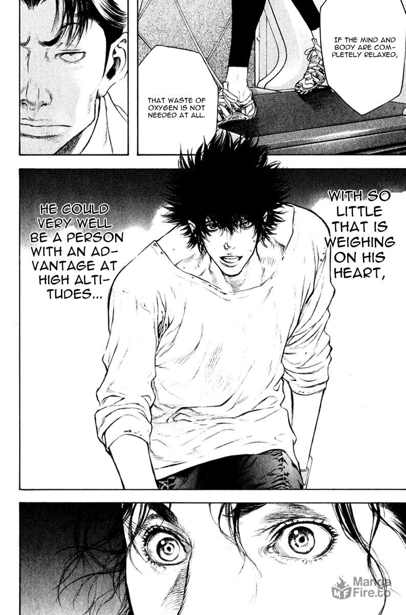 The Climber (Kokou no Hito) Manga Chapter 45 page 14 - Free from Worldly Thoughts scene