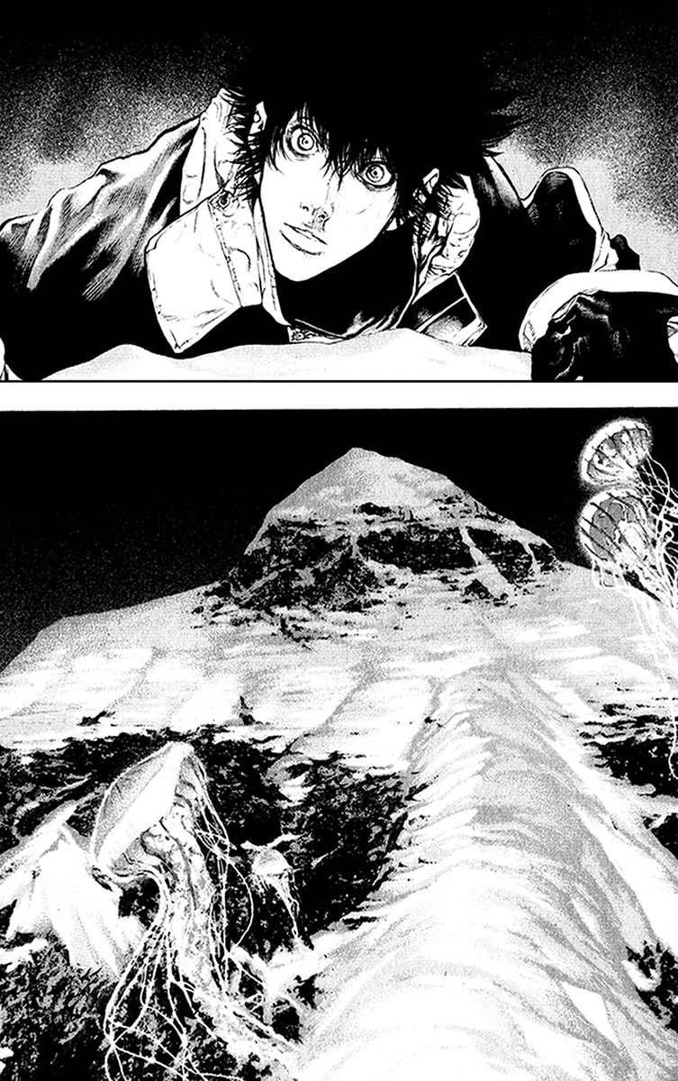 The Climber (Kokou no Hito) Manga Chapter 45 page 7 - Free from Worldly Thoughts scene