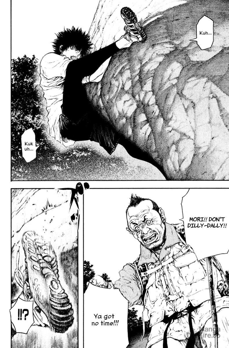 The Climber (Kokou no Hito) Manga Chapter 47 page 2 - Friction scene