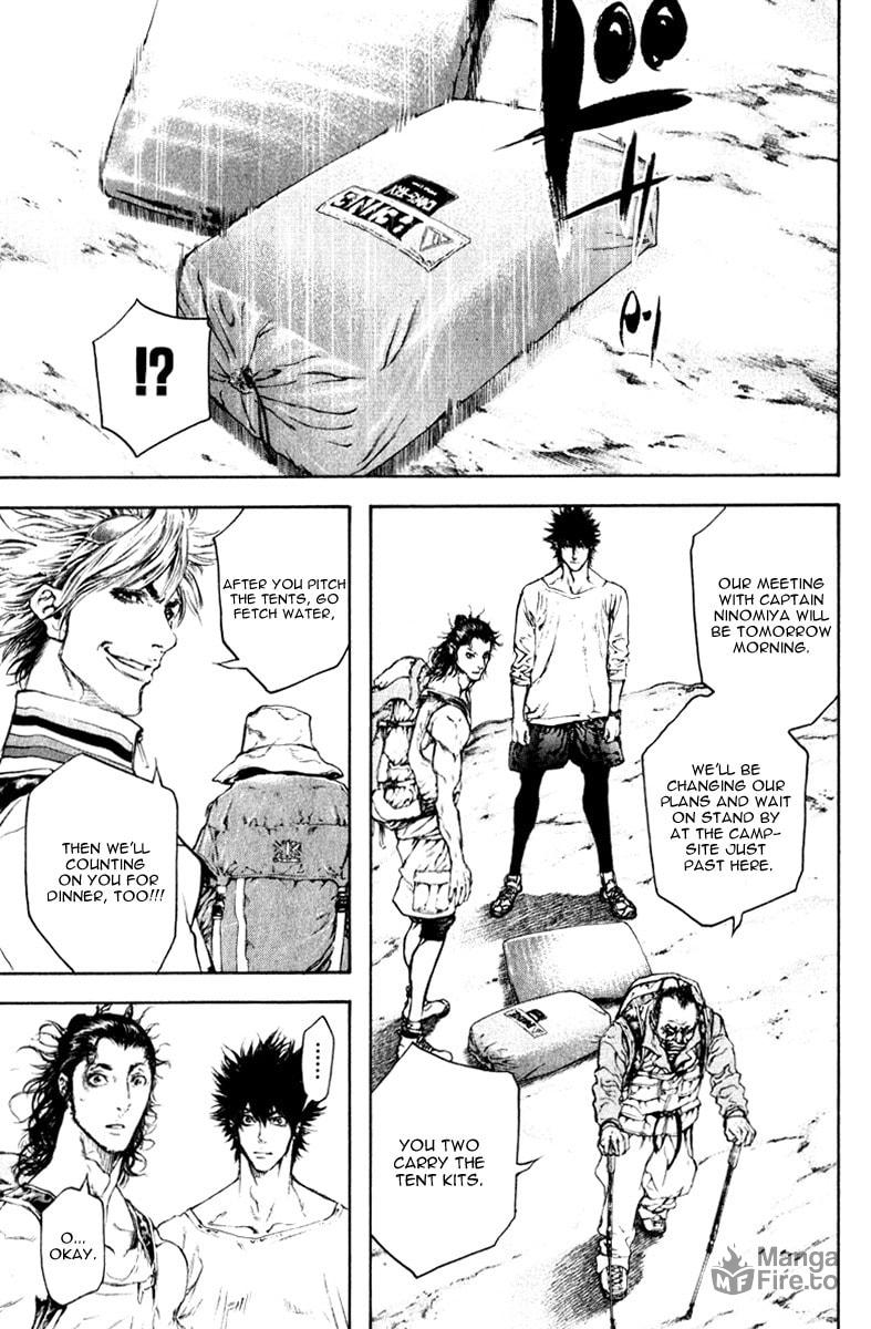 The Climber (Kokou no Hito) Manga Chapter 47 page 8 - Friction scene