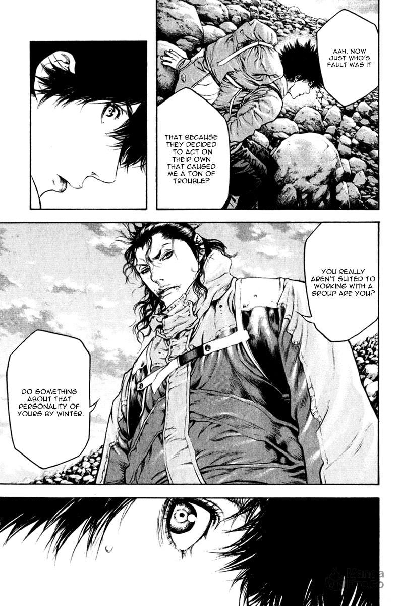 The Climber (Kokou no Hito) Manga Chapter 50 page 8 - Buntarou and Society scene