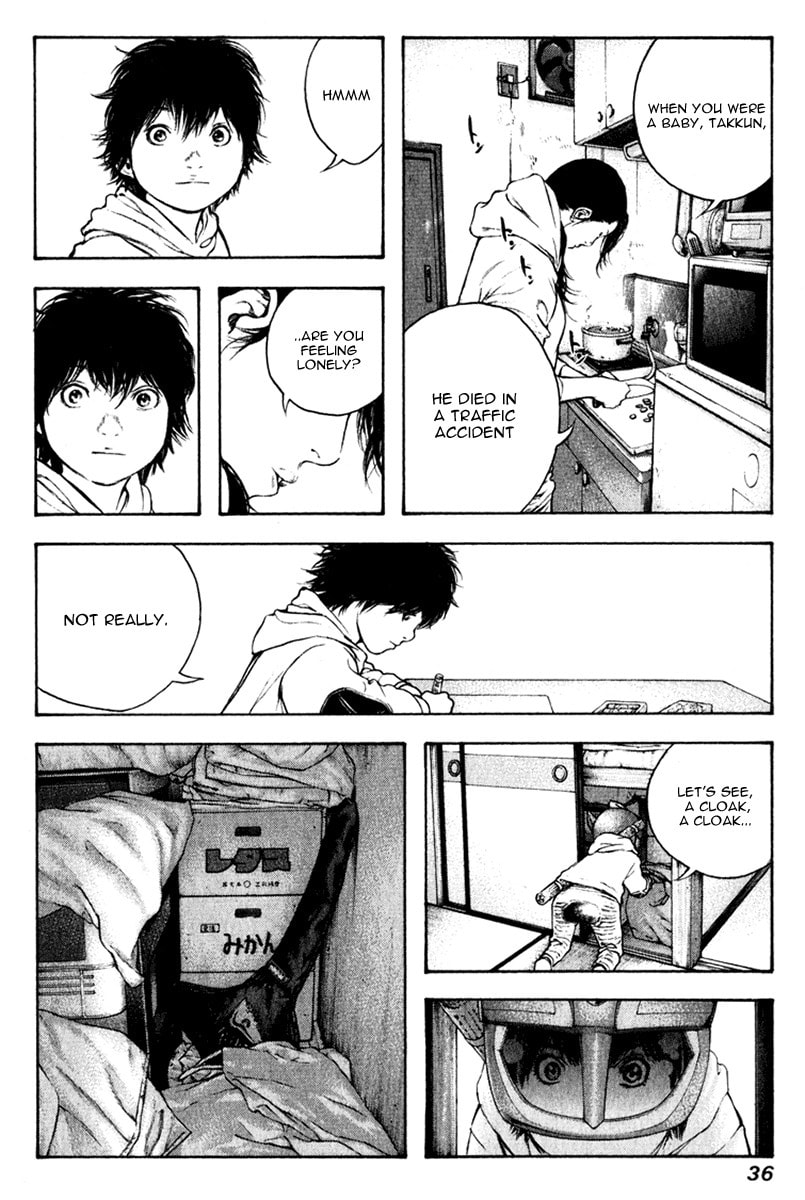 The Climber (Kokou no Hito) Manga Chapter 54 page 13 - Tenacious Man scene