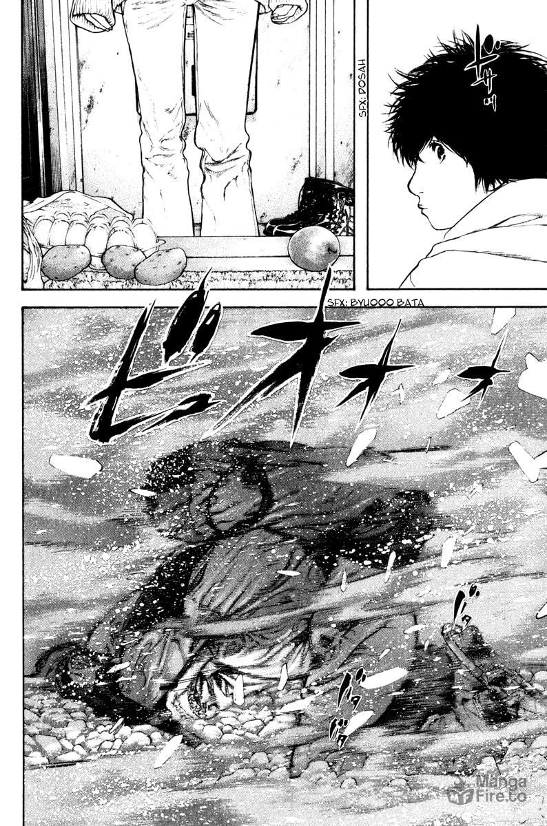 The Climber (Kokou no Hito) Manga Chapter 54 page 15 - Tenacious Man scene