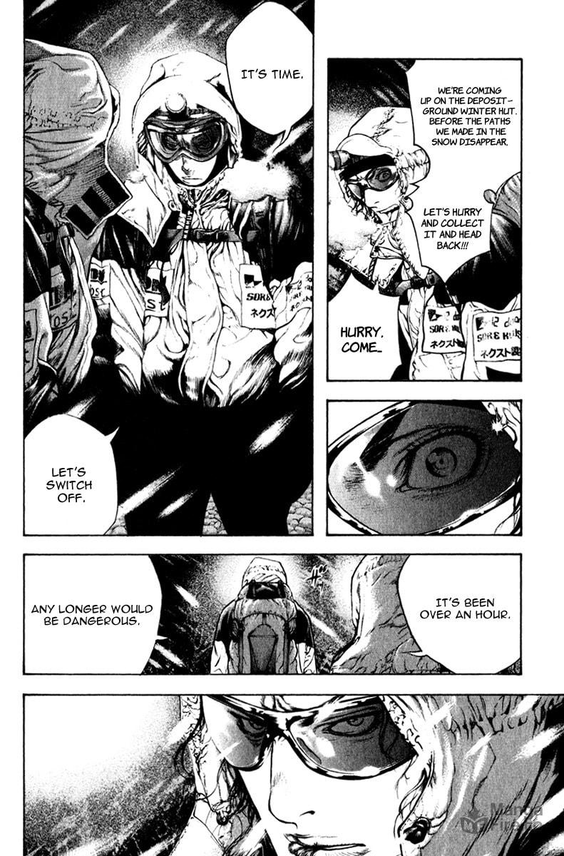 The Climber (Kokou no Hito) Manga Chapter 54 page 6 - Tenacious Man scene