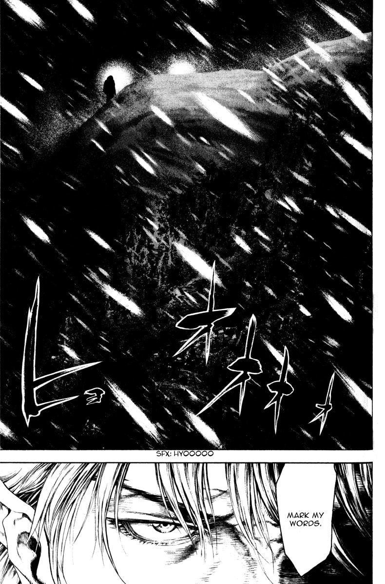 The Climber (Kokou no Hito) Manga Chapter 55 page 11 - Niimi Taku's Karma scene