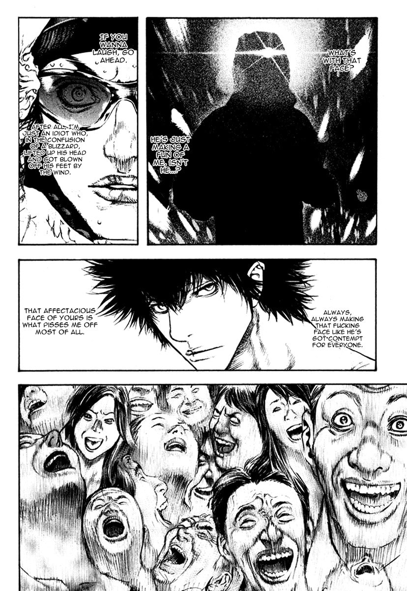 The Climber (Kokou no Hito) Manga Chapter 55 page 14 - Niimi Taku's Karma scene