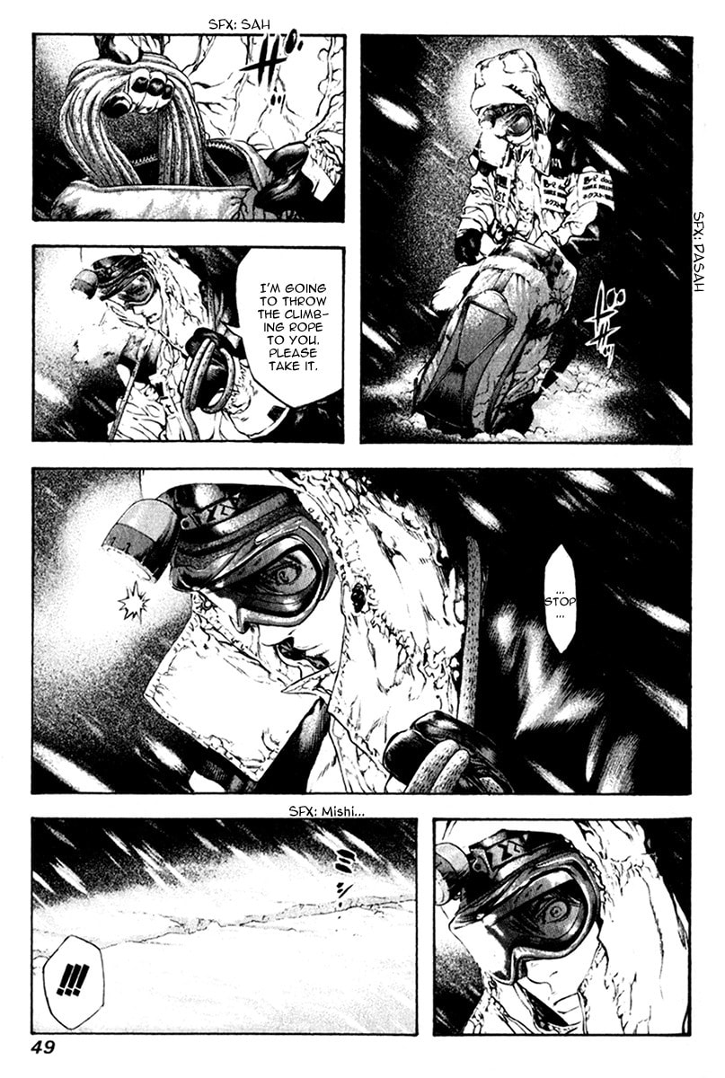 The Climber (Kokou no Hito) Manga Chapter 55 page 7 - Niimi Taku's Karma scene