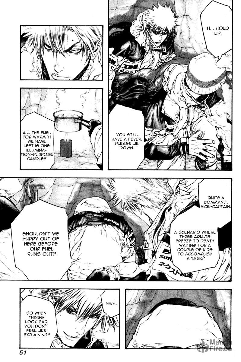 The Climber (Kokou no Hito) Manga Chapter 55 page 9 - Niimi Taku's Karma scene