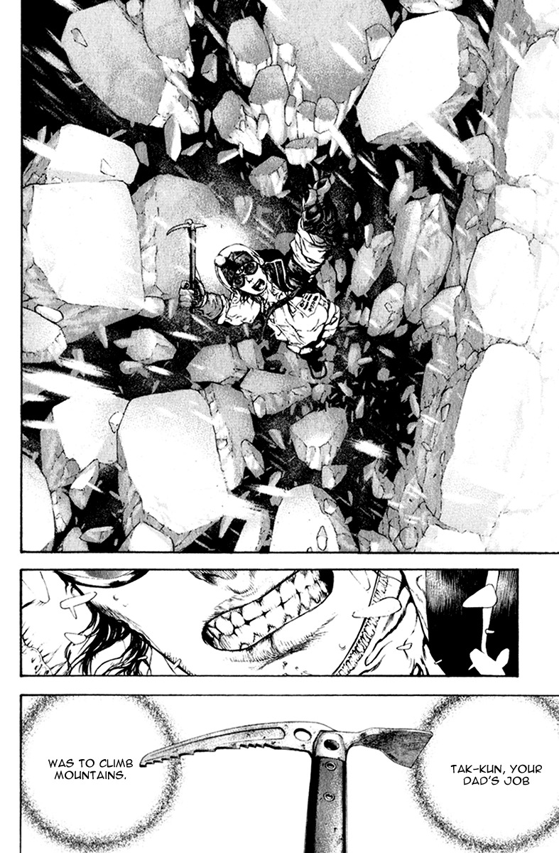 The Climber (Kokou no Hito) Manga Chapter 56 page 2 - For What Reason Does He Climb scene