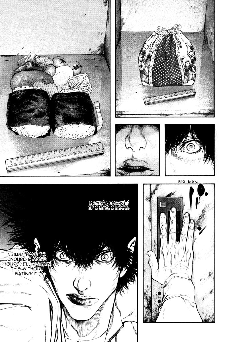 The Climber (Kokou no Hito) Manga Chapter 57 page 14 - Self-Admonition scene