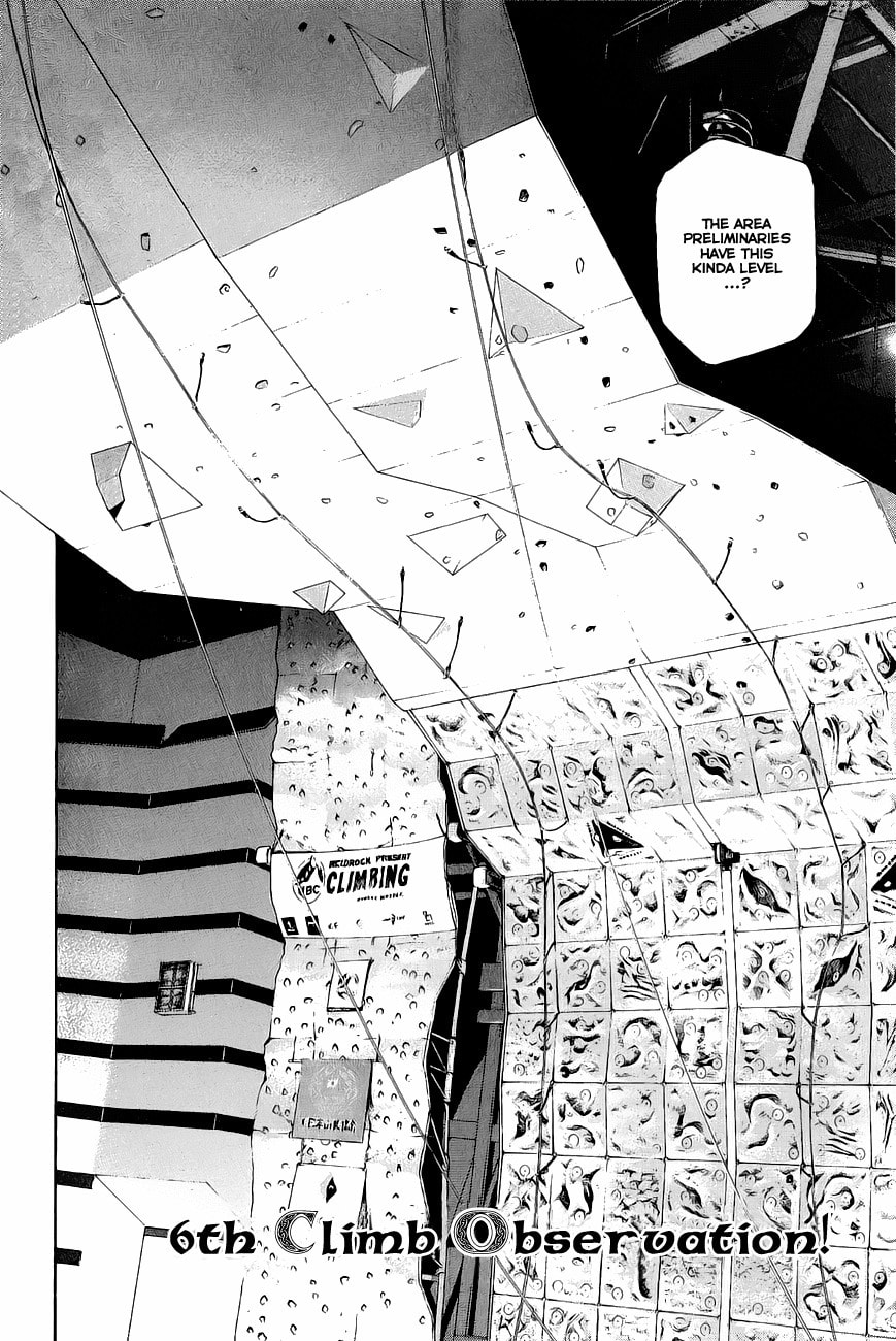 The Climber (Kokou no Hito) Manga Chapter 6 page 2 - Climb Observation! scene