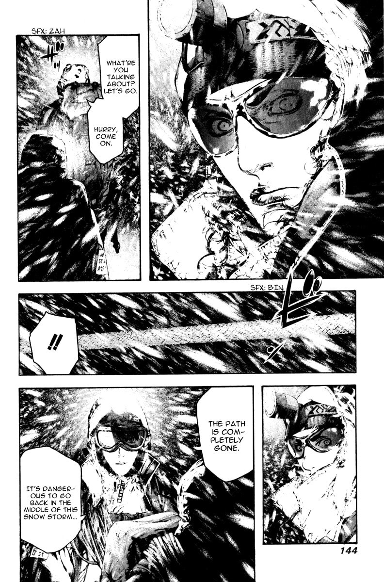 The Climber (Kokou no Hito) Manga Chapter 60 page 2 - Attack and Defense scene