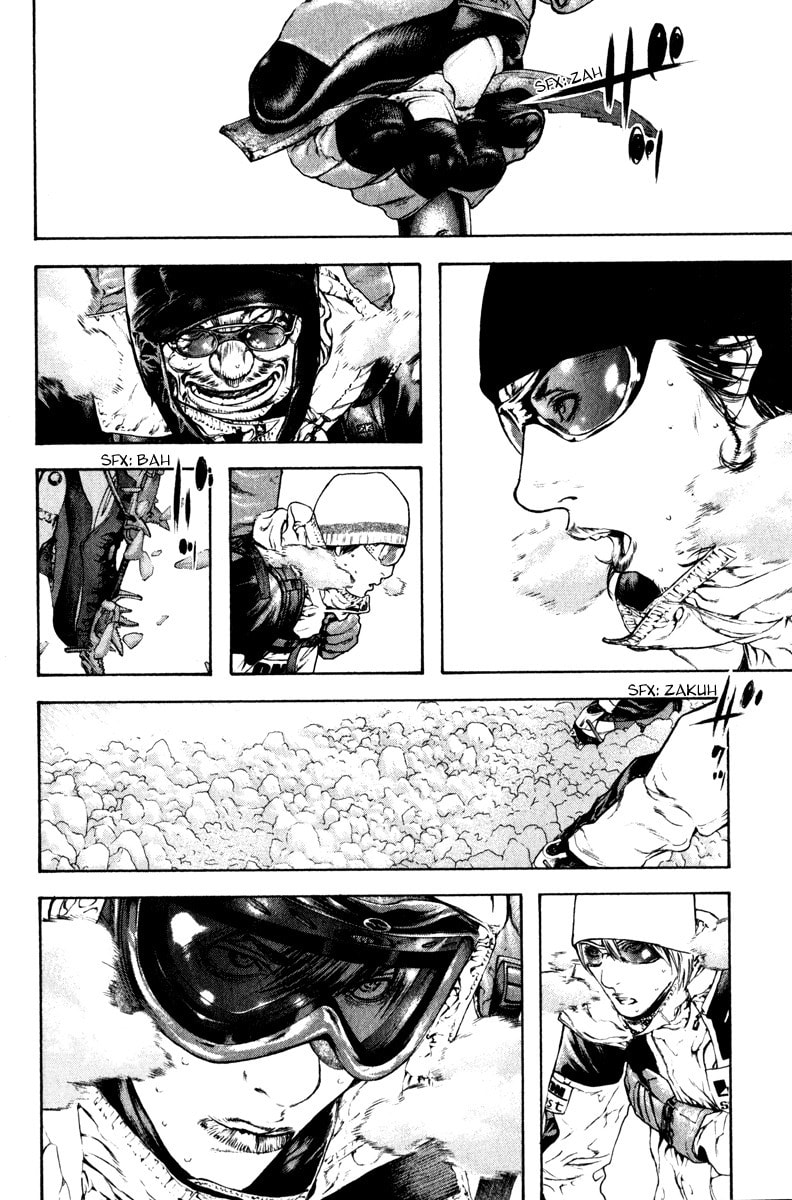 The Climber (Kokou no Hito) Manga Chapter 62 page 17 - Amalgam Team scene