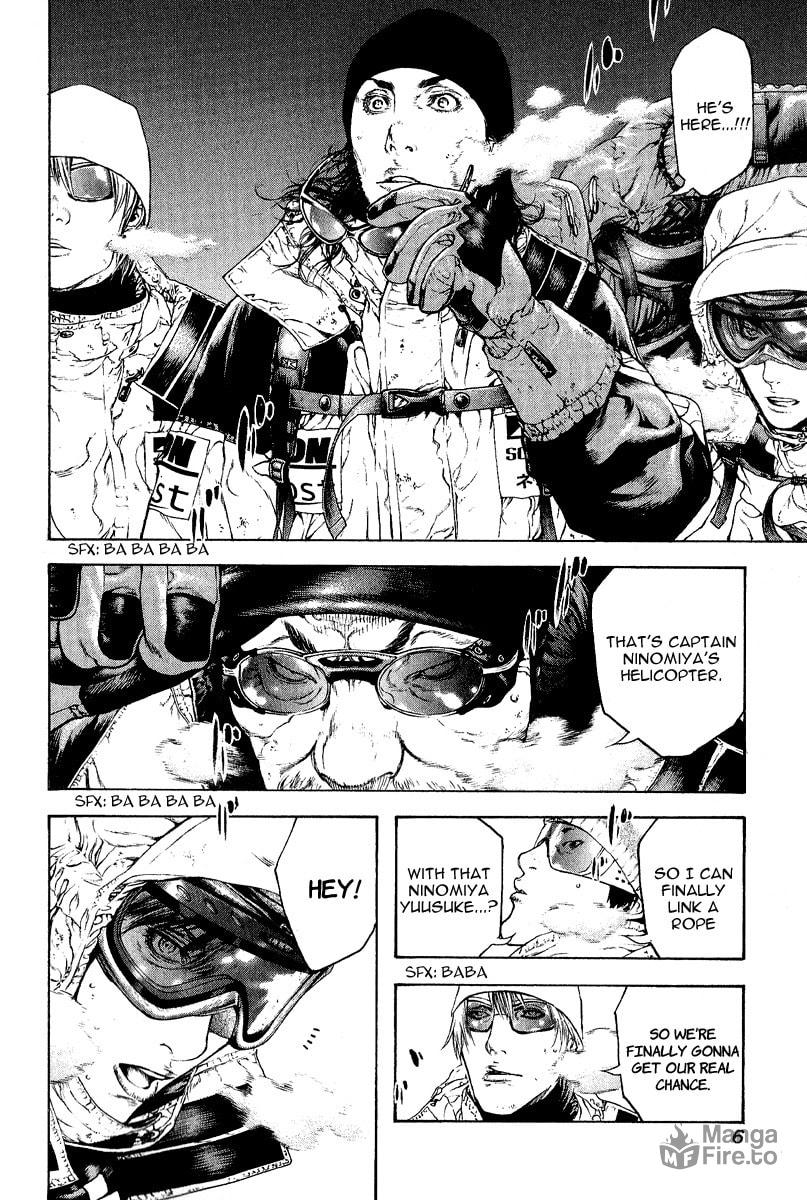 The Climber (Kokou no Hito) Manga Chapter 63 page 9 - Visit scene