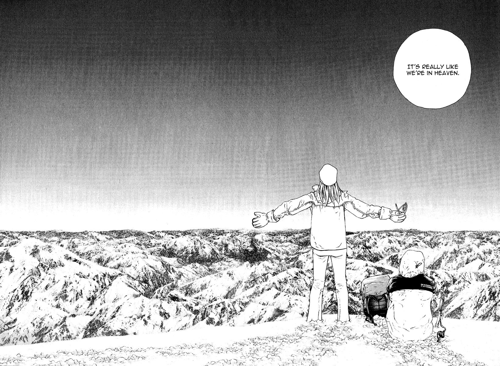 The Climber (Kokou no Hito) Manga Chapter 64 page 9 - Utopia scene