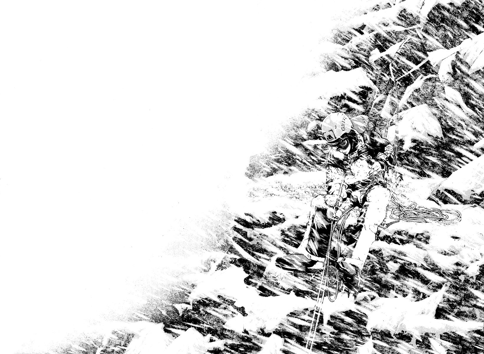 The Climber (Kokou no Hito) Manga Chapter 68 page 15 - Enduring Man scene