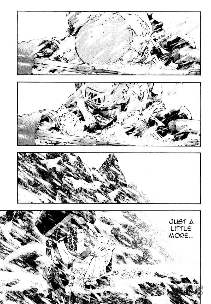 The Climber (Kokou no Hito) Manga Chapter 68 page 5 - Enduring Man scene