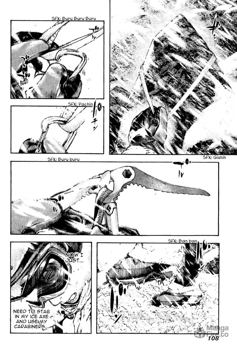 The Climber (Kokou no Hito) Manga Chapter 68 page 6 - Enduring Man scene