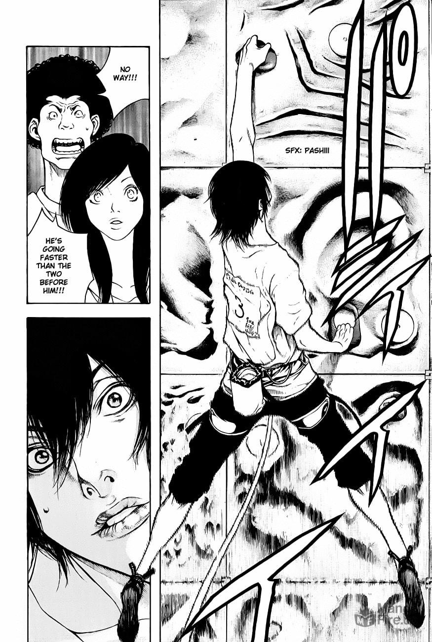The Climber (Kokou no Hito) Manga Chapter 7 page 18 - Moves! scene