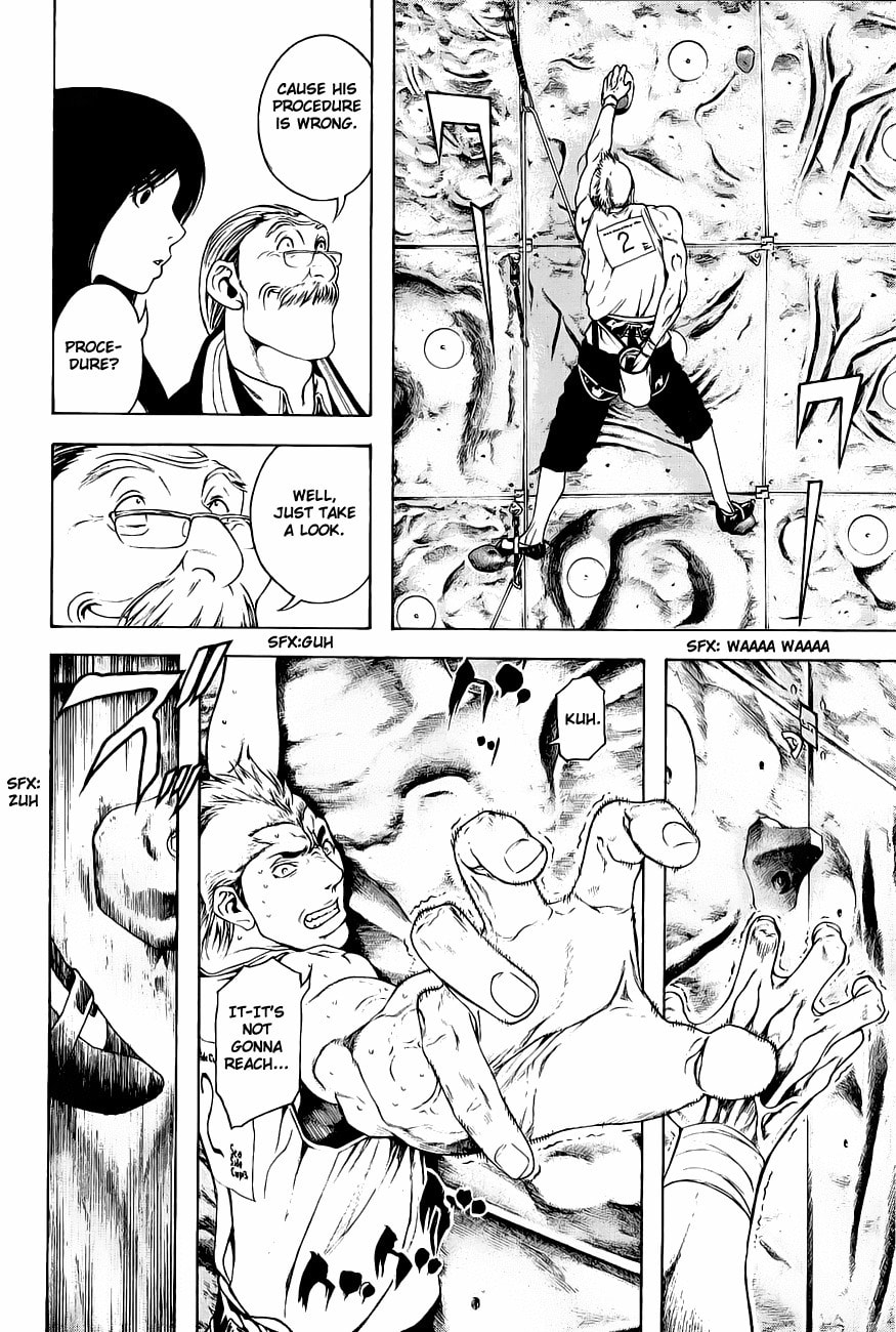 The Climber (Kokou no Hito) Manga Chapter 7 page 8 - Moves! scene