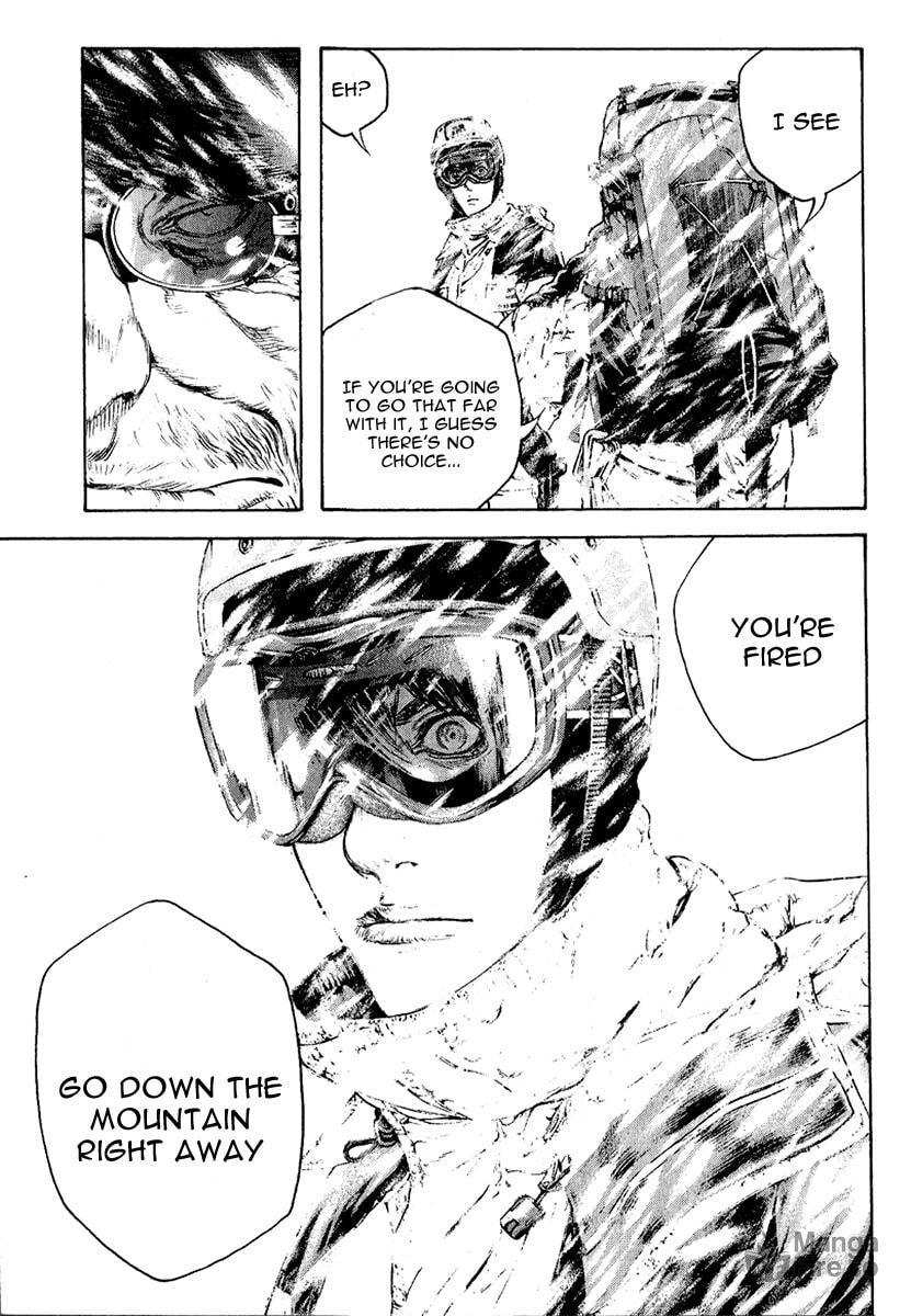 The Climber (Kokou no Hito) Manga Chapter 71 page 18 - Sorrowful Decision scene