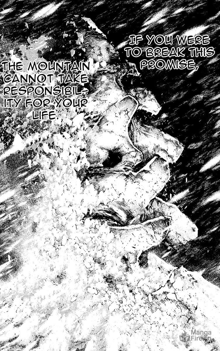 The Climber (Kokou no Hito) Manga Chapter 73 page 24 - Guidepost of Snow and Ice scene