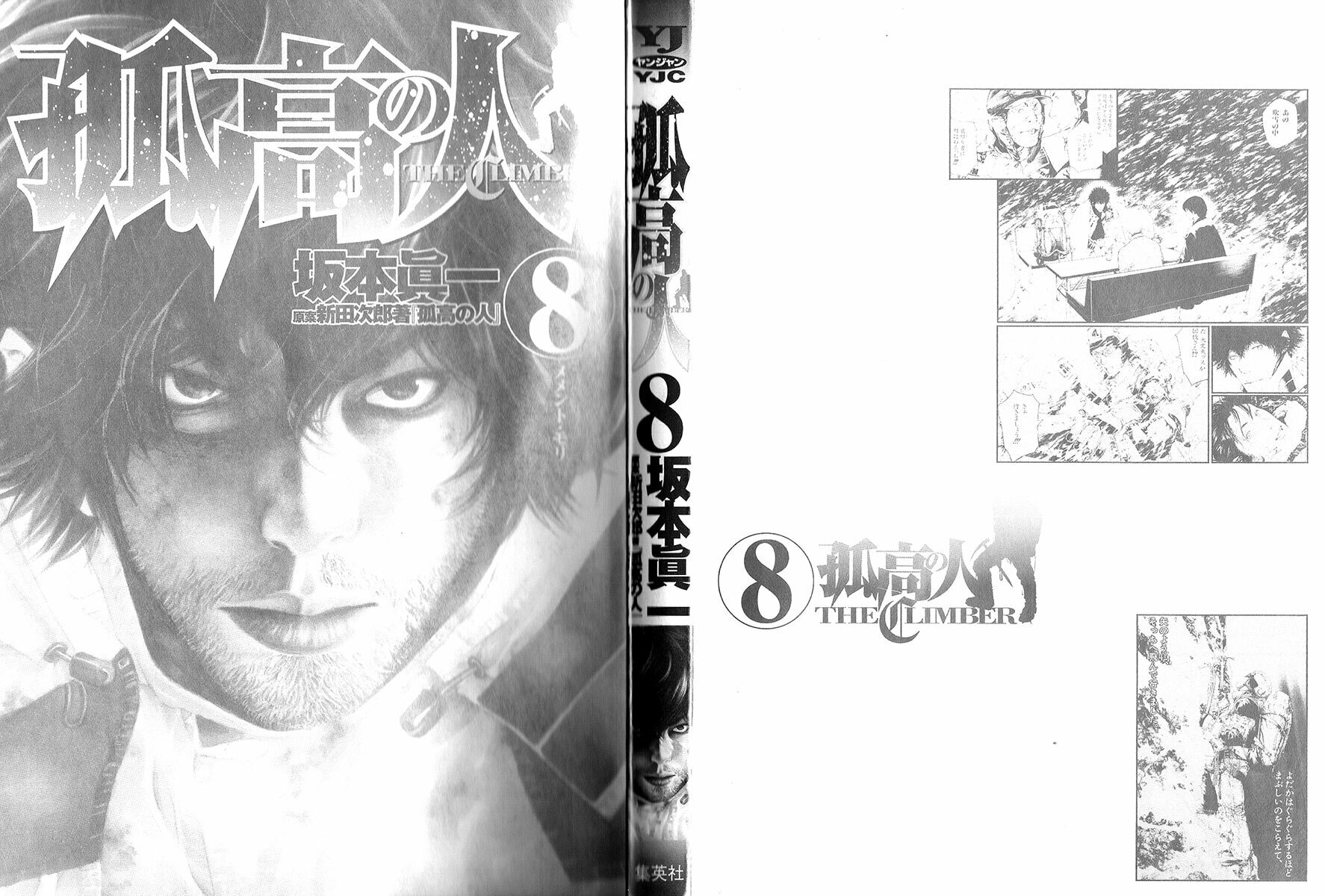 The Climber (Kokou no Hito) Manga Chapter 73 page 4 - Guidepost of Snow and Ice scene