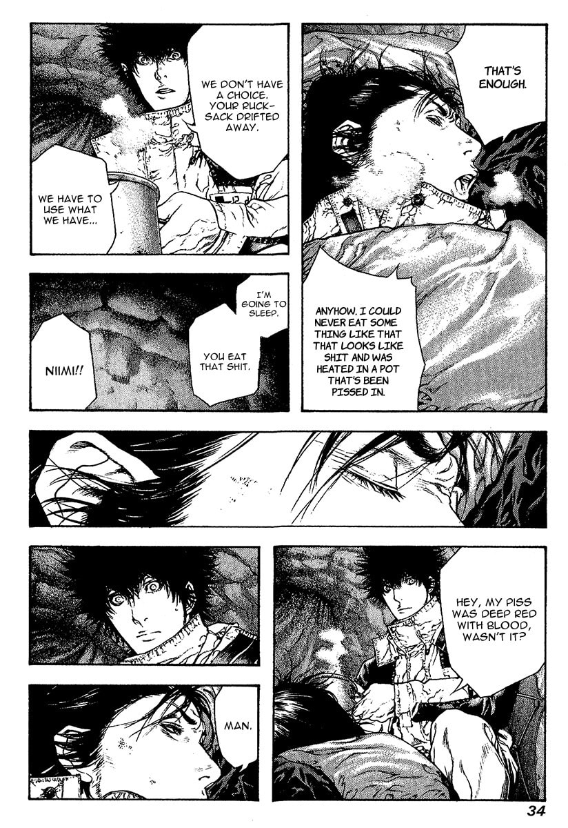 The Climber (Kokou no Hito) Manga Chapter 74 page 11 - Dying Hope scene