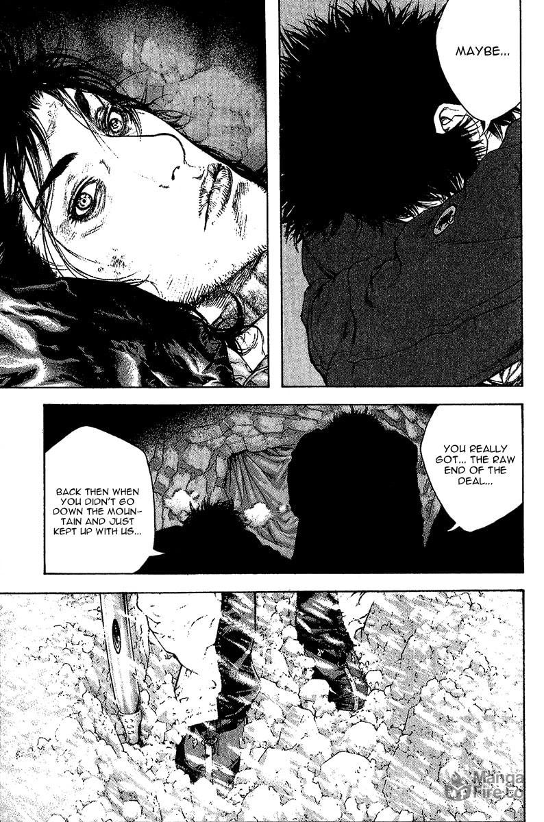 The Climber (Kokou no Hito) Manga Chapter 76 page 5 - Memento Mori scene