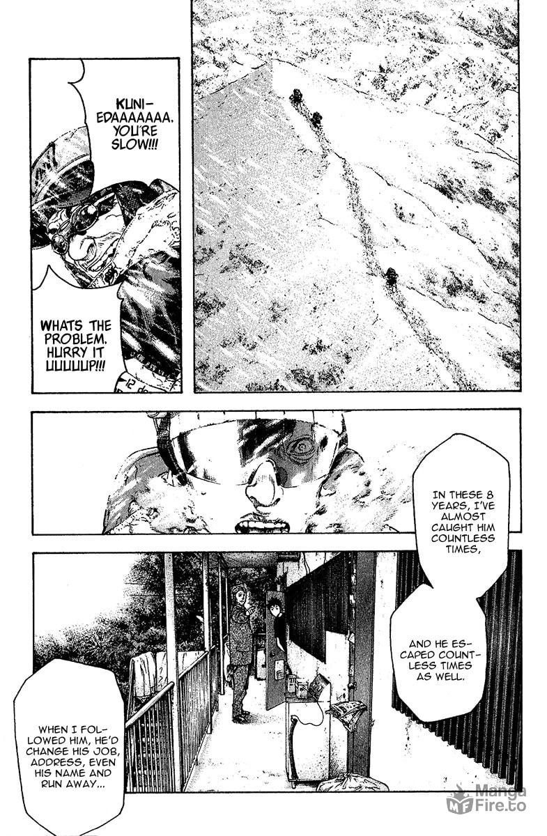 The Climber (Kokou no Hito) Manga Chapter 78 page 12 - Dangerous Ridge Traversal Path scene