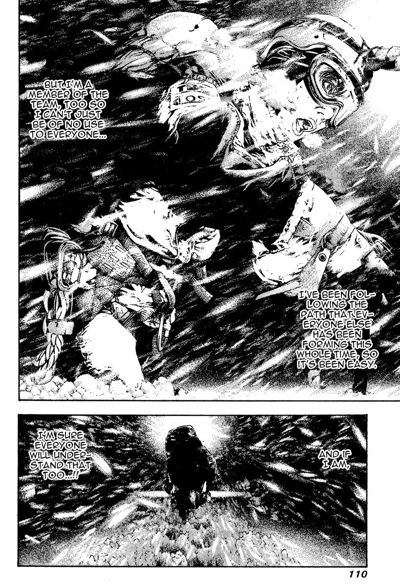 The Climber (Kokou no Hito) Manga Chapter 78 page 7 - Dangerous Ridge Traversal Path scene