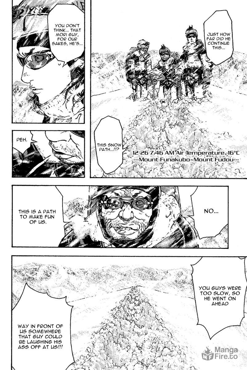 The Climber (Kokou no Hito) Manga Chapter 78 page 9 - Dangerous Ridge Traversal Path scene