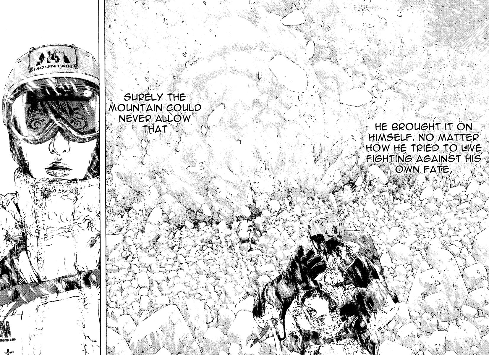 The Climber (Kokou no Hito) Manga Chapter 79 page 16 - Gate of Judgement scene