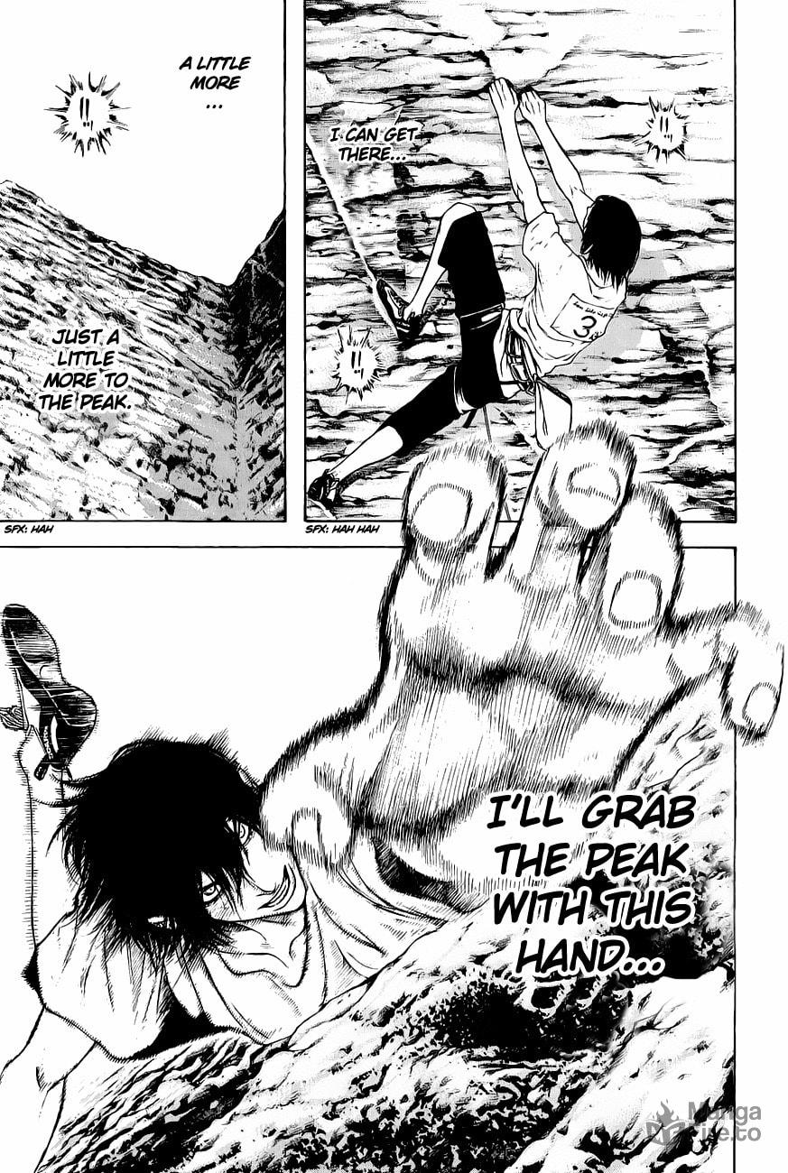 The Climber (Kokou no Hito) Manga Chapter 8 page 9 - Takatori Mountain scene