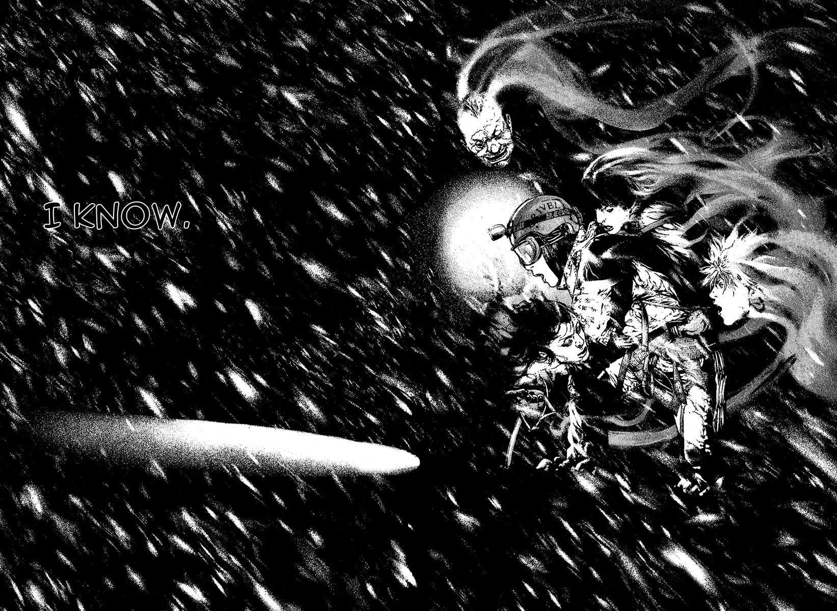 The Climber (Kokou no Hito) Manga Chapter 80 page 11 - The Cross Called 'Returning Alive' scene