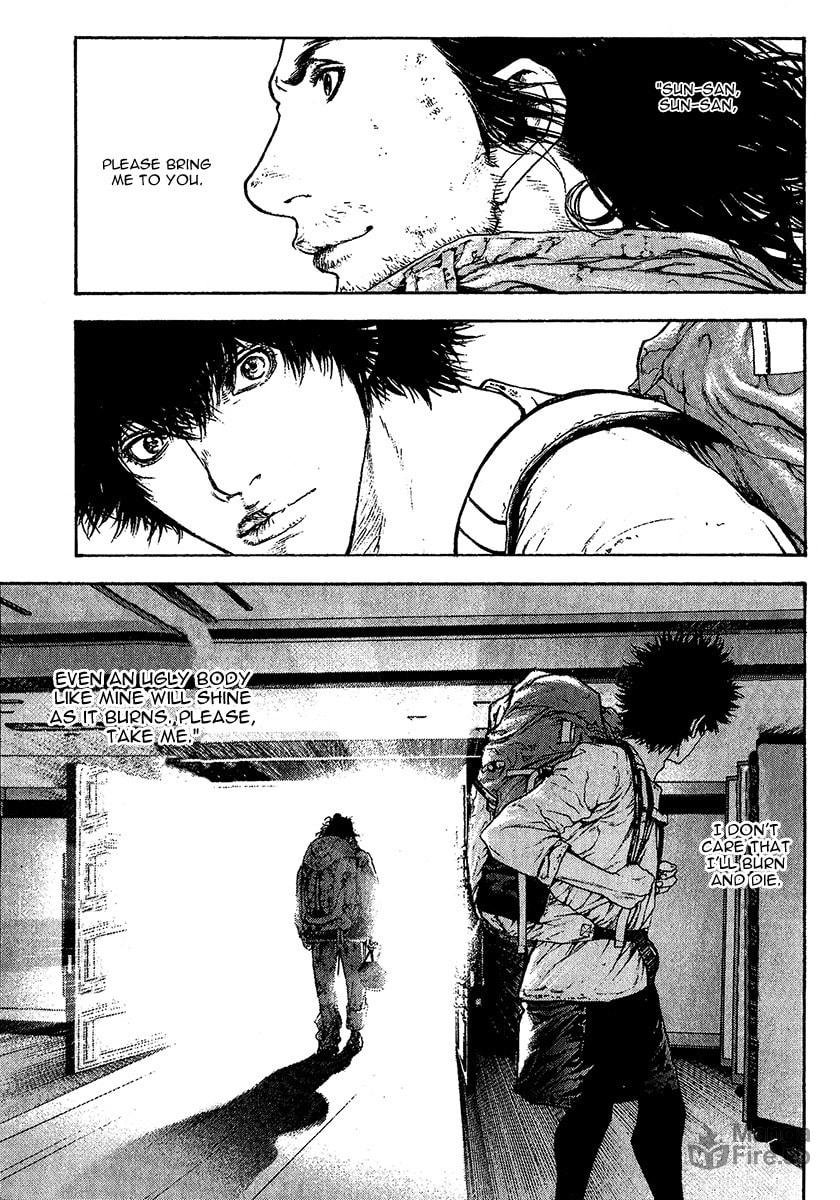 The Climber (Kokou no Hito) Manga Chapter 81 page 18 - Niimi Taku's Loneliness scene