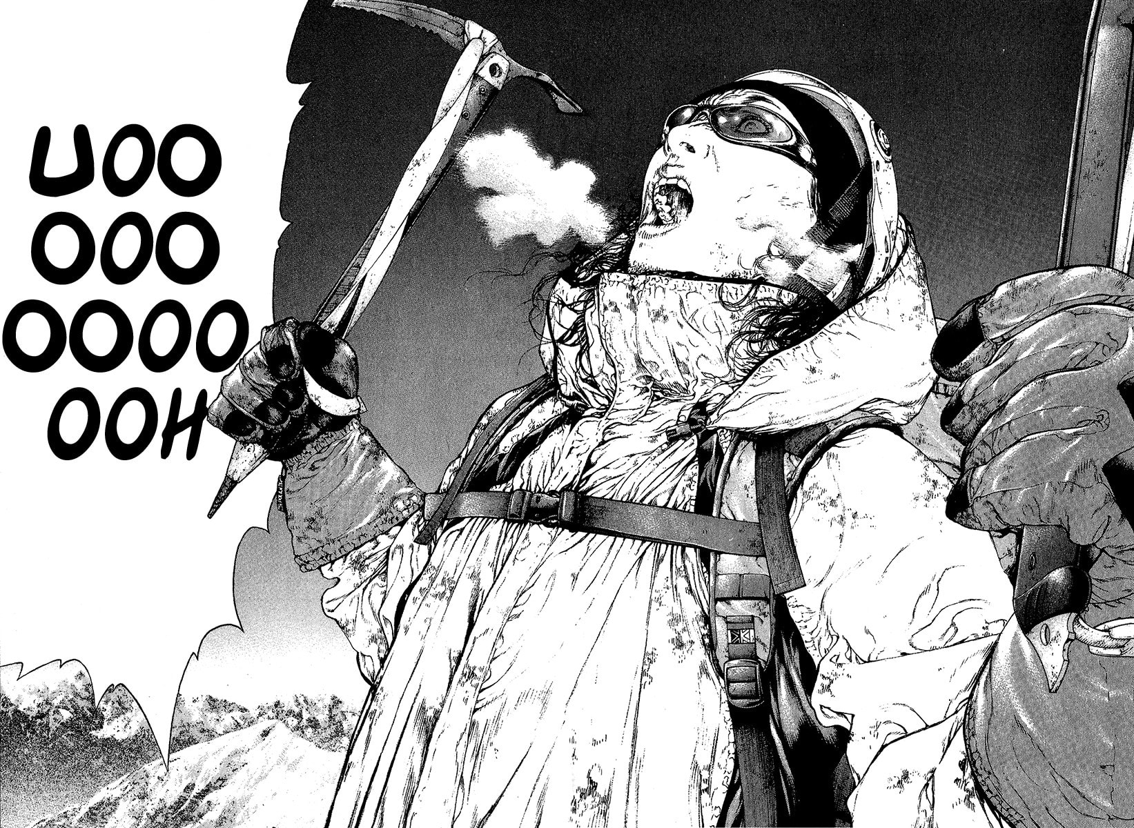 The Climber (Kokou no Hito) Manga Chapter 81 page 2 - Niimi Taku's Loneliness scene