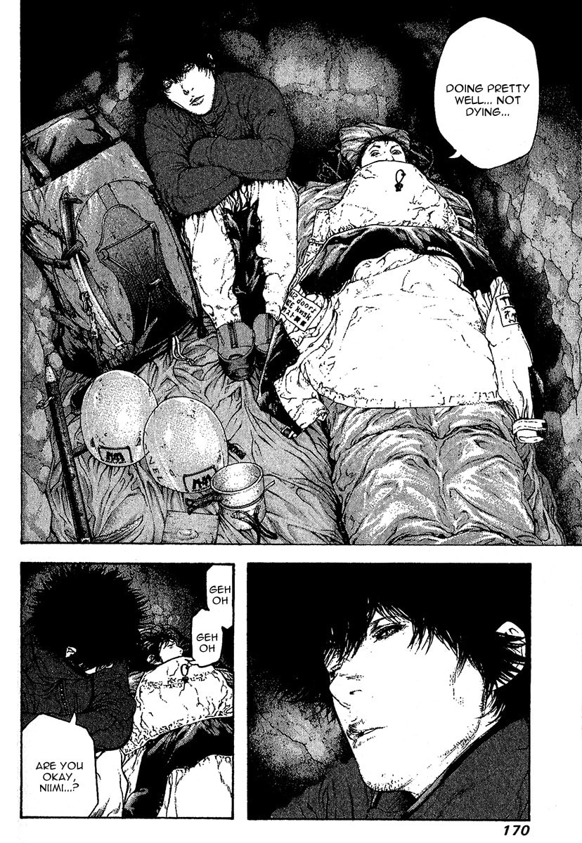The Climber (Kokou no Hito) Manga Chapter 81 page 7 - Niimi Taku's Loneliness scene