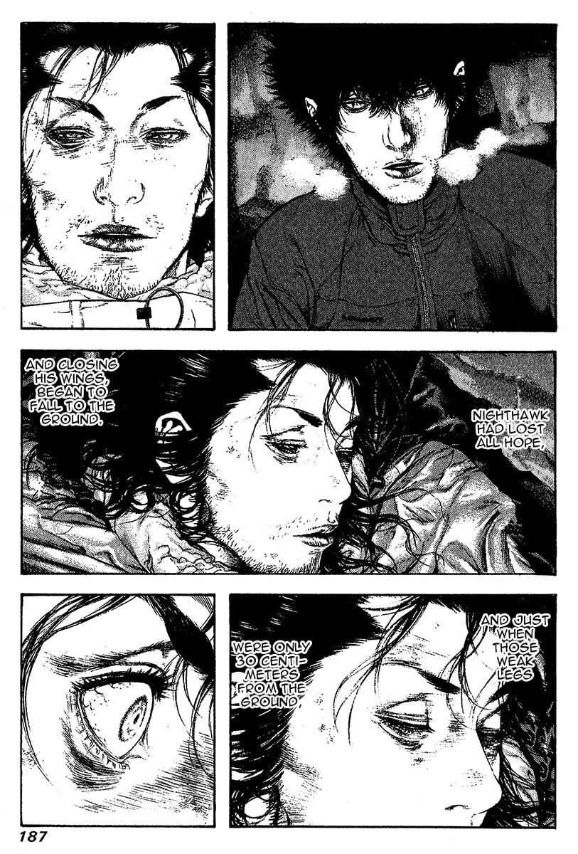 The Climber (Kokou no Hito) Manga Chapter 82 page 4 - Nighthawk scene