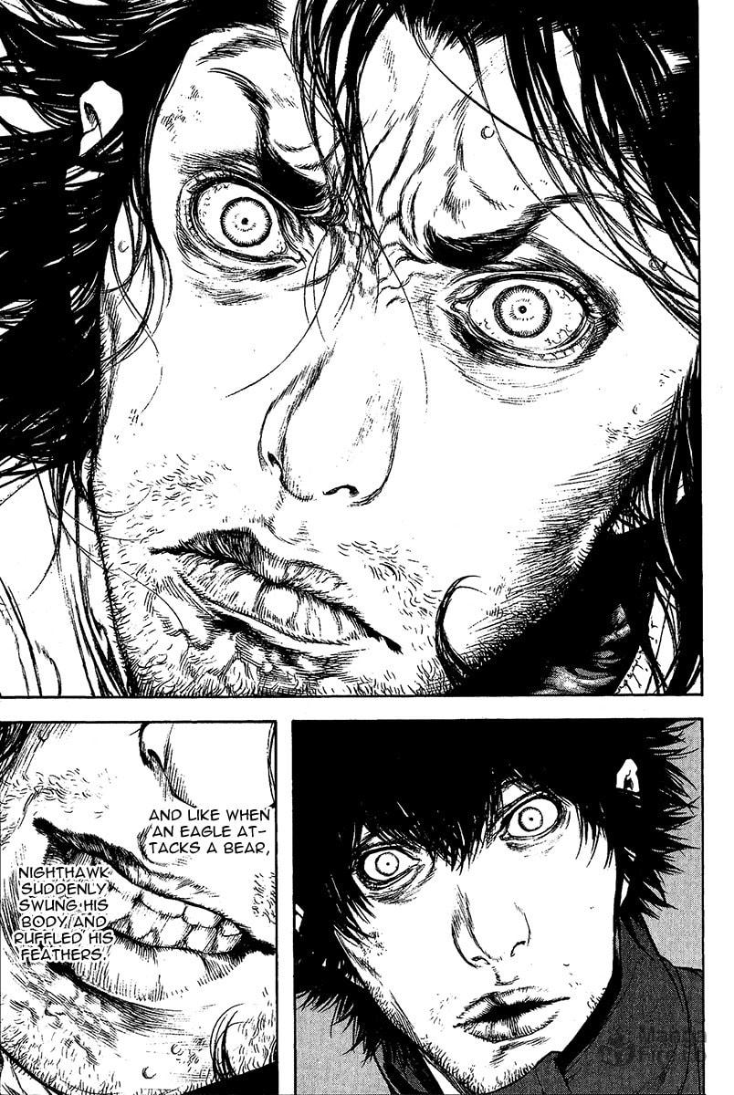 The Climber (Kokou no Hito) Manga Chapter 82 page 6 - Nighthawk scene