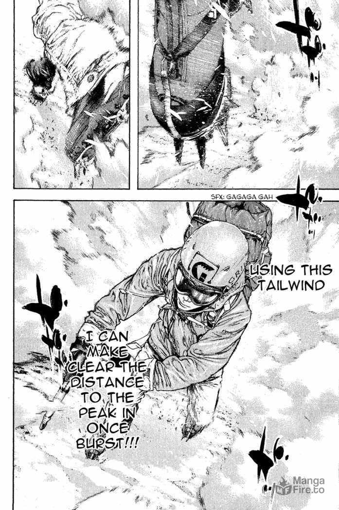 The Climber (Kokou no Hito) Manga Chapter 88 page 12 - Stand-Alone Peak scene